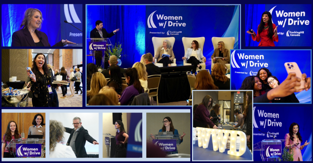 Group and individuals at Women with Drive event